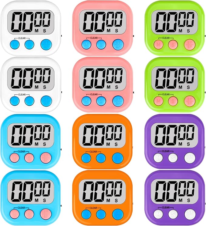 ZILLEEN Classroom Timers for Kids Classroom Magnetic Digital Kitchen Timers for by ZILLEEN