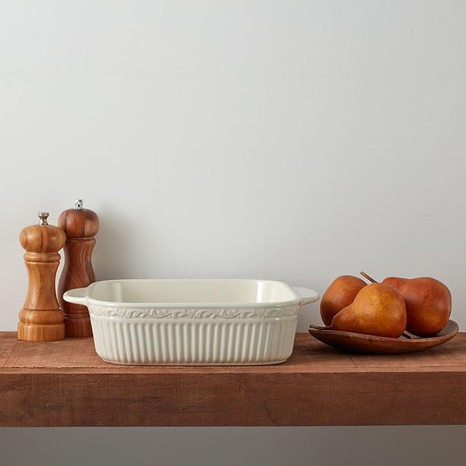 Mikasa Italian Countryside Square Casserole Baker, 9 Inch - Image 4