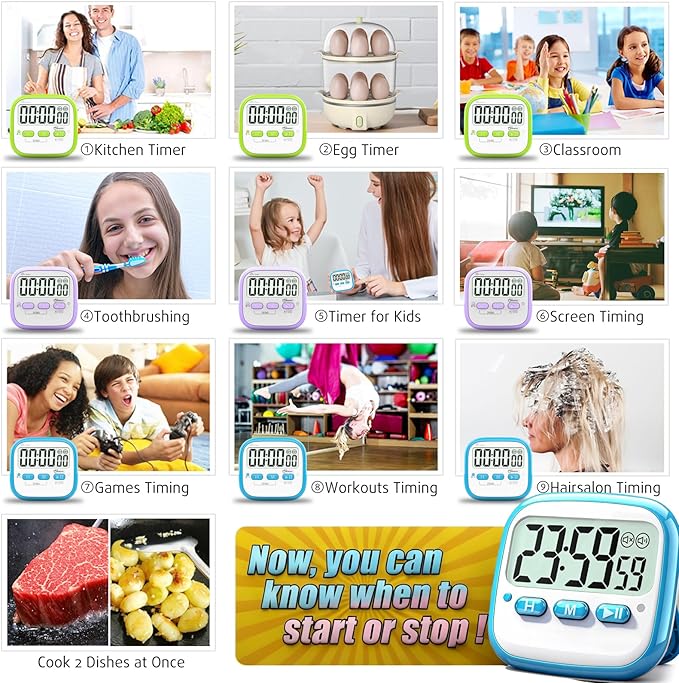 Antonki 2 Pack Classroom Timers - Image 6