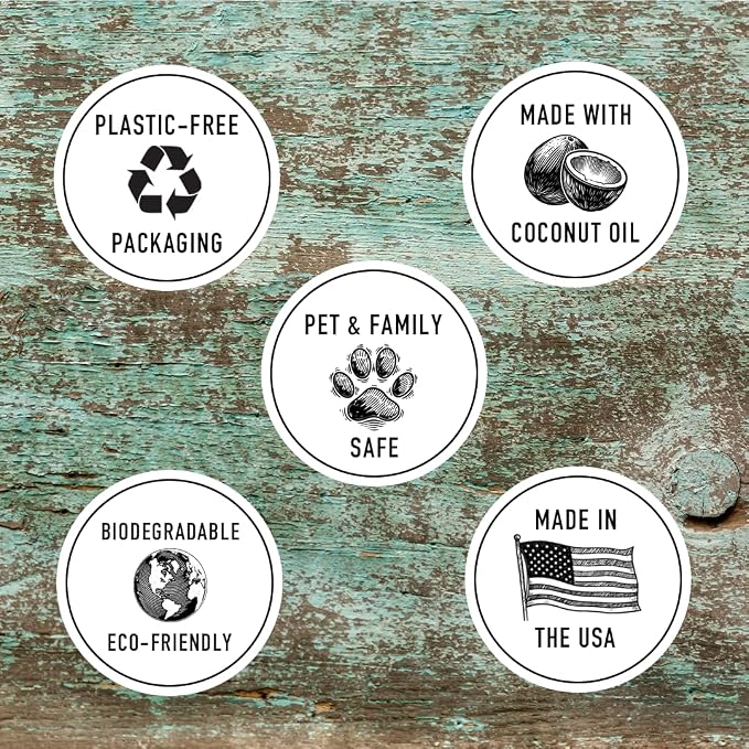 Project Sudz Solid Dish Soap | Made with Coconut Oil | 4 oz Reusable Tin or 2 Pack Refill | Zero Waste, Long-Lasting, Non-Toxic Grease Cutter (2 Pack Refill in Box)
