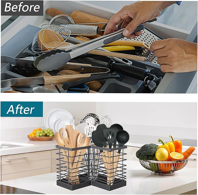 Suli Kitchen Utensil Holder - Image 3