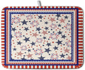 Happy 4th of July Patriotic Dish Drying Mat 16 x 18 Inch US Independence Day by Kwlegh