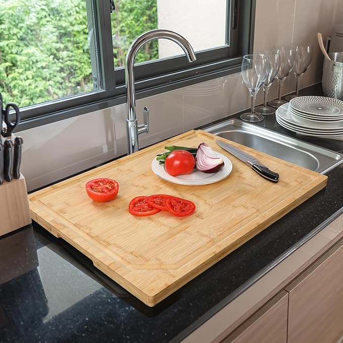 24 x 18 Extra Large Bamboo Serving Boards - Image 6