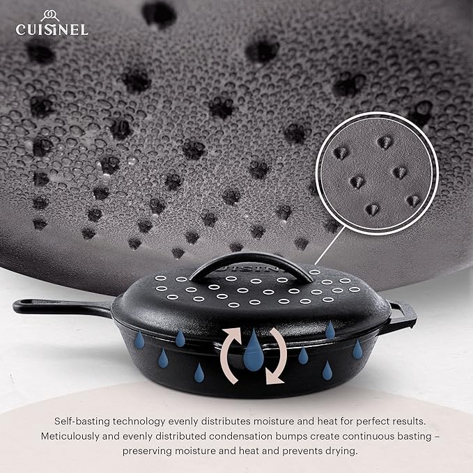 Cuisinel Cast Iron Skillet - Image 4