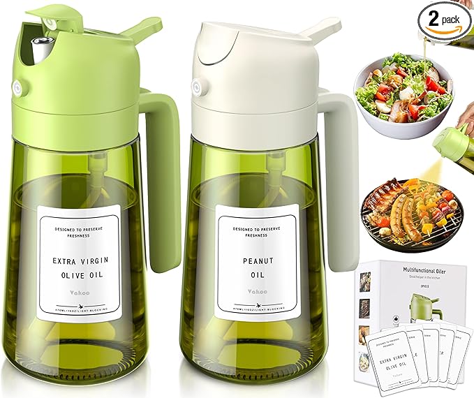 Vakoo 2 in 1 Oil Sprayer and Oil Dispenser by Vakoo