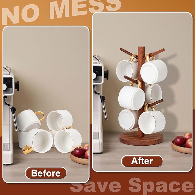 MyLifeUNIT Mug Holder Tree, Coffee Cup Holder - Image 7