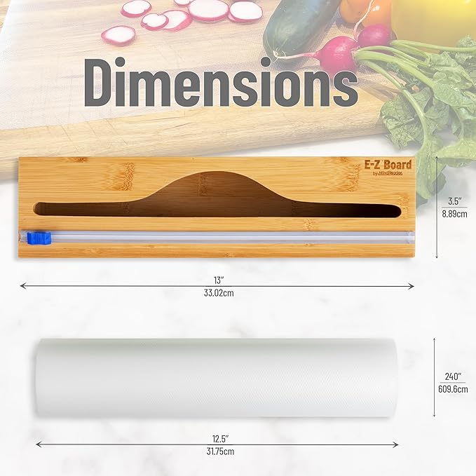 Mind Reader E-Z Board Disposable Cutting Board Box Set, 20 sq ft, Refillable - Image 3