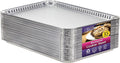 Aluminum Pans Half Size Textured Cookie Sheet 15 Count Durable Nonstick Baking by NicoleHomeCollection