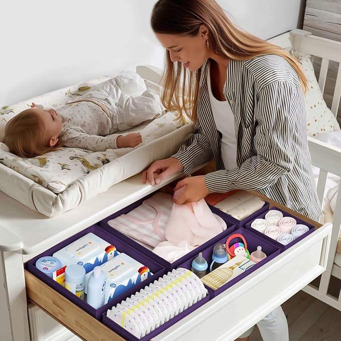 DIMJ Drawer Organizer Clothes - Image 3