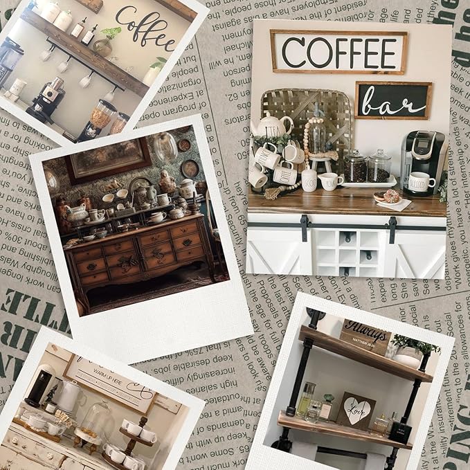 Coffee Tea Cocoa Bar Sign Decor Farmhouse Wall Plaque - Image 7