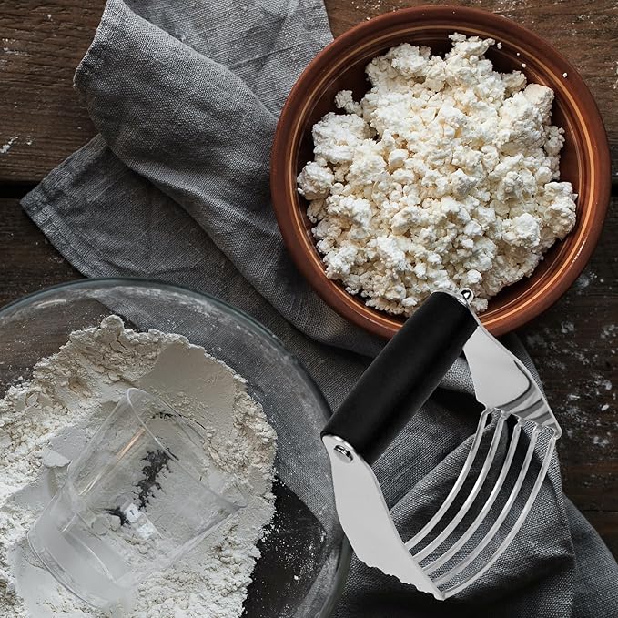 Dough Blender Heavy Duty Pastry Cutter Stainless Steel Butter Cutter - Image 3