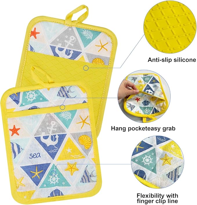 Alselo Oven Mitts and Pot Holders - Image 5