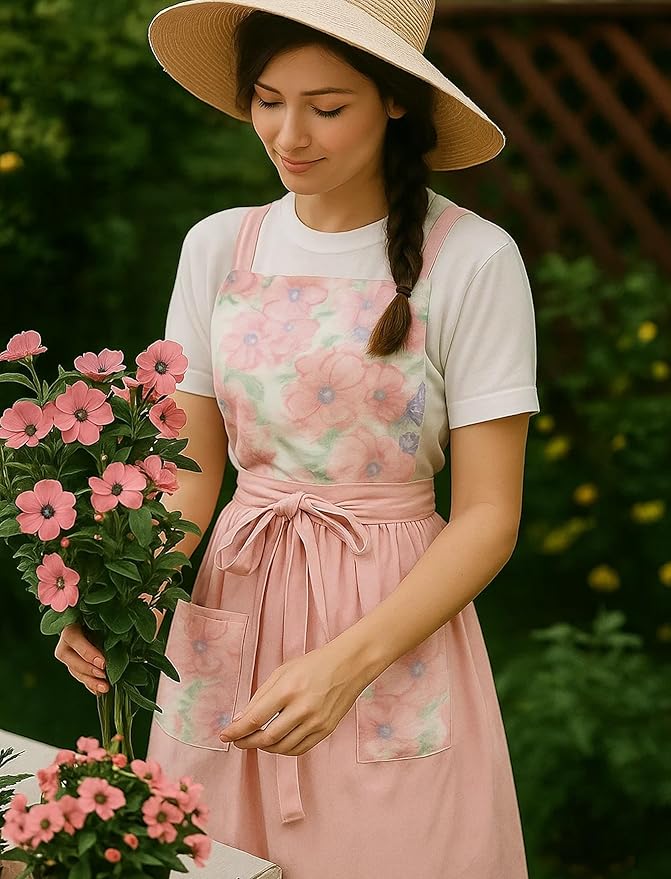 Pinknoke Vintage Pinafore Apron Dress - Image 5