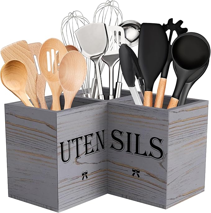 Suli Extra Large Kitchen Utensils Holder by Suli