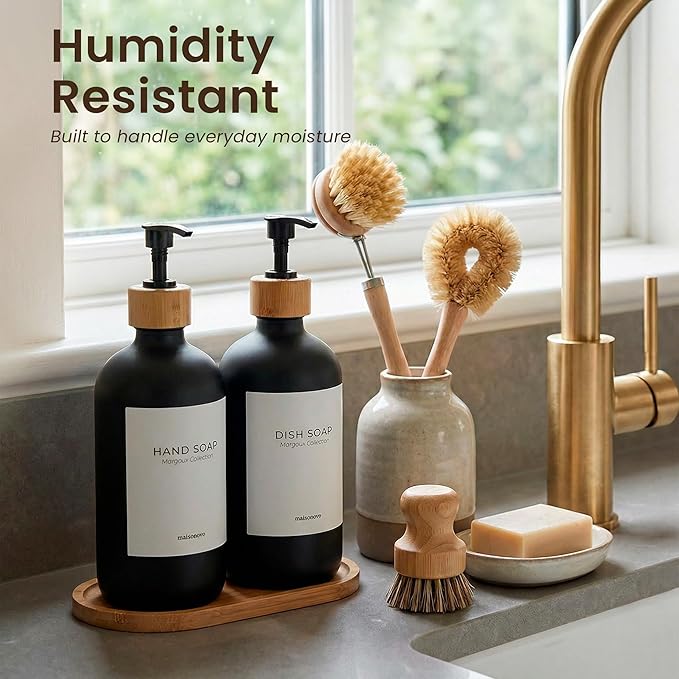 MaisoNovo Glass Dish Soap Dispenser - Image 9