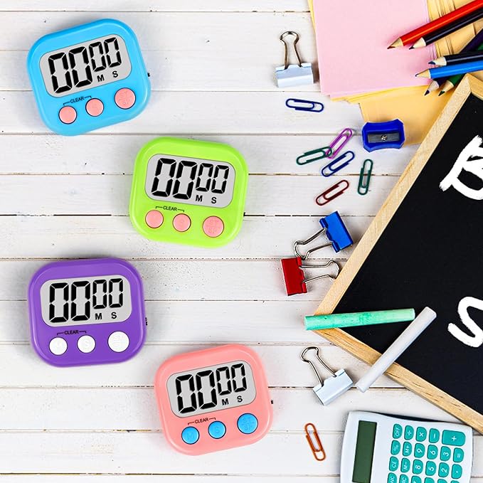 Digital Timer for Kids Teacher Supplies Classroom Timer for Study Learning - Image 4