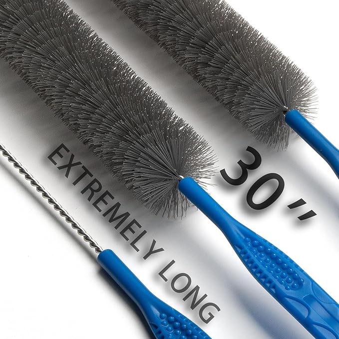 Refrigerator Coil Cleaning Brush，Sewer Set Brush Clog Remover, - Image 5
