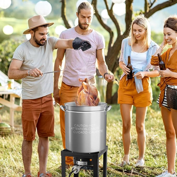 ROVSUN 36QT Stainless Steel Seafood Boil Pot - Image 7