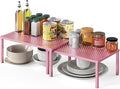 Simple Houseware Expandable Stackable Kitchen Counter Shelf Organizer, Metal Top by SimpleHouseware