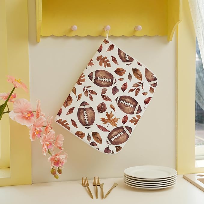 Fall Dish Drying Mat 18x24 Inches - Image 5