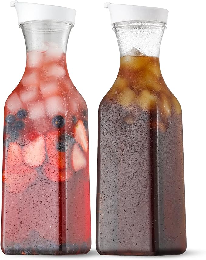 NETANY Plastic 50 Oz Water Carafe by NETANY