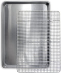 Commercial Quality Cookie Sheet and Rack by SaffronSageHomeLiving