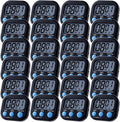 Leumoi 24 Pcs Digital Kitchen Timers Magnetic Back Timers Bulk Large Screen by Leumoi