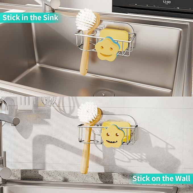 HapiRm Sink Caddy Sponge Holder - Image 4