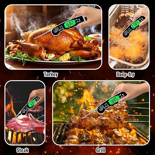 Stocking Stuffers for Men Women Adults: Meat Thermometer Digital, Instant Read - Image 3