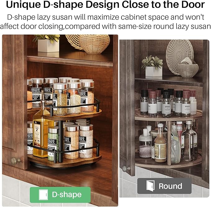 Lazy Susan Organizer Spice Rack - Image 5