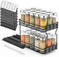 SpaceAid Pull Out Spice Rack Organizer by SpaceAid