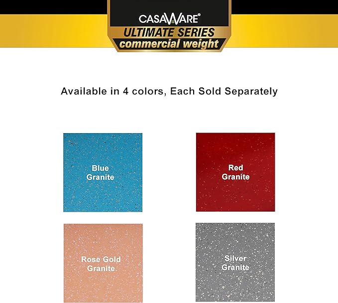 casaWare 3pc Ultimate Commercial Weight Cookie Sheet Set, Two 15 x 10-Inch Pans - Image 5