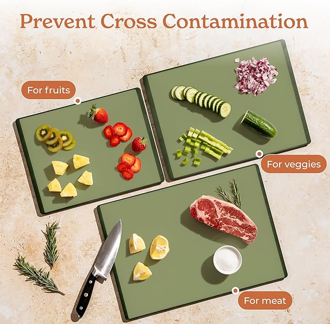 SMIRLY Plastic Cutting Board Set - Image 8