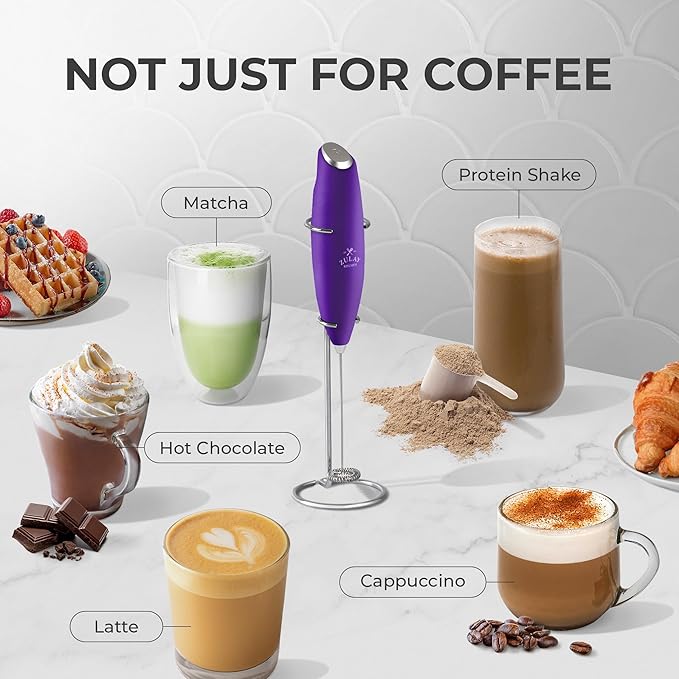 Zulay Kitchen Powerful Milk Frother Wand - Image 3
