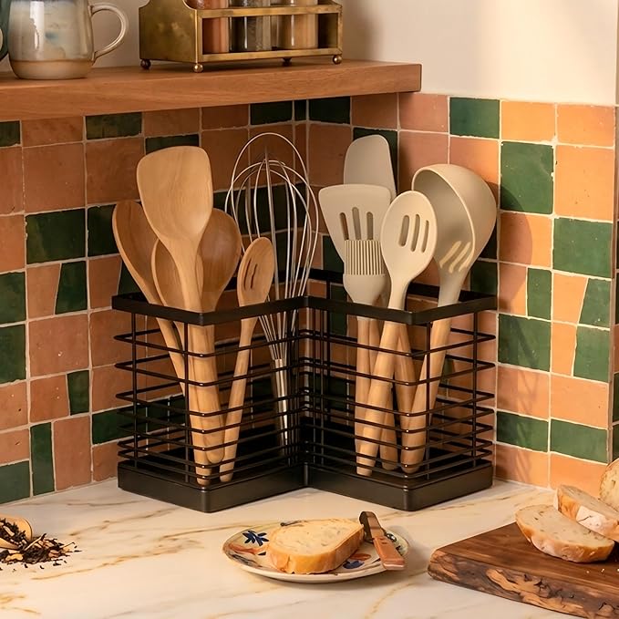 Suli Extra Large Kitchen Utensil Holder - Image 9