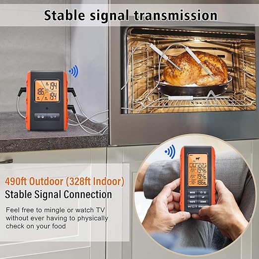 Wireless Meat Thermometer for Grilling Smoking - Image 5