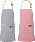 VALOME 2 Pack Kitchen Aprons, Apron by VALOME