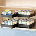 Nieifi Spice Organization for Cabinet-Vertical Spice Rack Pull Out-Spice Rack by Nieifi