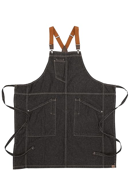 Chef Works Unisex Berkeley Bib Apron, One Size - Image 6