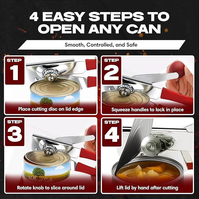 Chef Master Commercial Can Opener Heavy Duty - Image 6