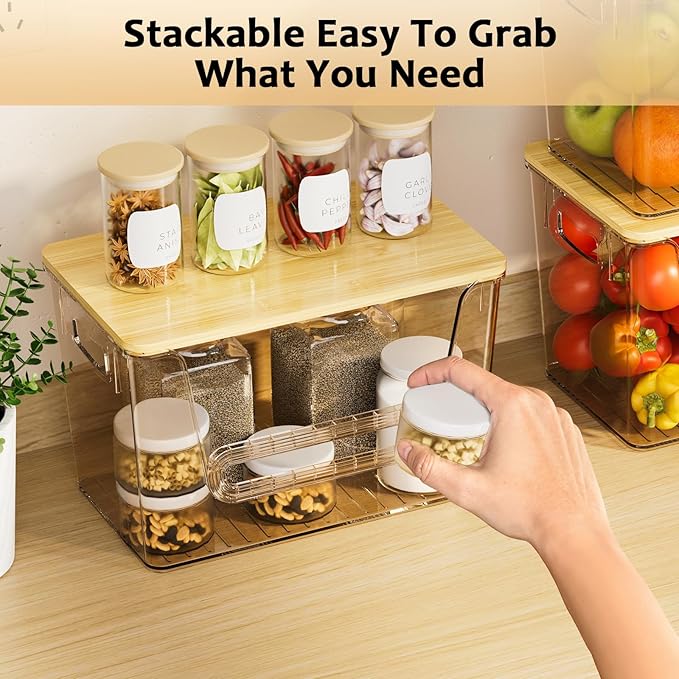 Delamu 2 Set Pantry Organizers and Storage, Trash Bag Dispenser - Image 8