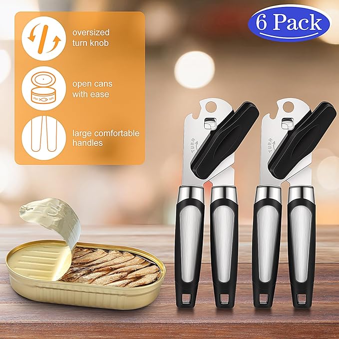 Gisafai 6 Pcs Manual Can Opener - Image 3