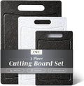 COOK WITH COLOR Non-Slip Cutting Board Set – Kitchen Essentials with Easy Grip by CookwithColor