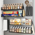 Mystozer 16.9 Inch Wide Large Capacity Magnetic Spice Rack by Mystozer