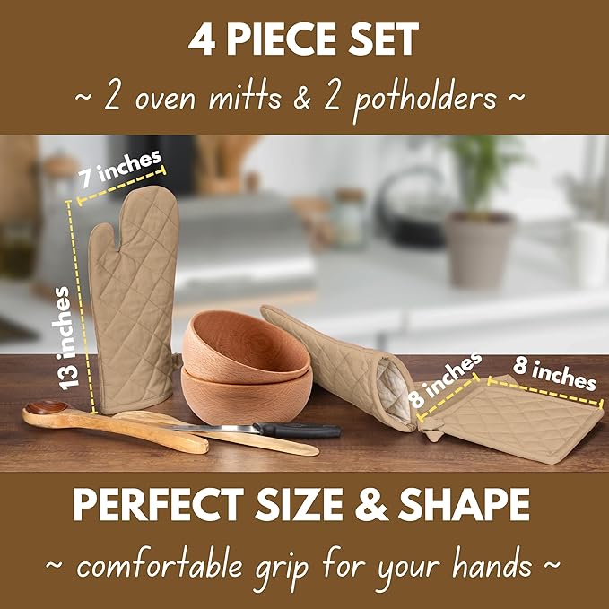 Native Fab Pot Holders and Oven Mitts Sets - Image 2