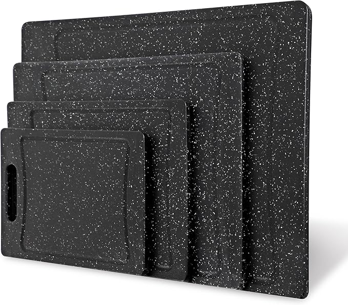 COOK WITH COLOR Non-Slip Cutting Board Set – Kitchen Essentials with Easy Grip - Image 8