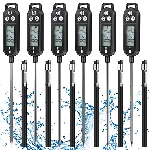 Copkim 6 Pcs Meat Thermometer Food Thermometer by Copkim