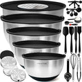 Priority Chef Stainless Steel Mixing Bowls by PriorityChef