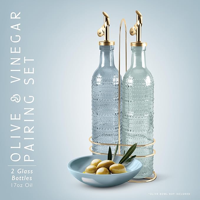 COOK WITH COLOR Glass Olive Oil Bottle Dispenser - Image 2