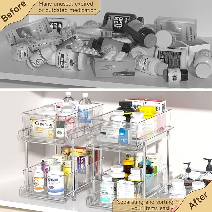 HIHEGD 2-Tier Bathroom Organizer - Image 3